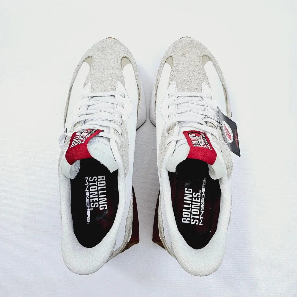 NEW Skechers Rolling Stones‎ Sneakers Mens 10.5 Mark Nason Licks Rock Band